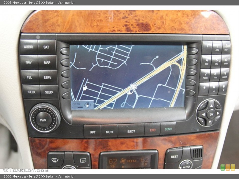 Ash Interior Navigation for the 2005 Mercedes-Benz S 500 Sedan #78066984