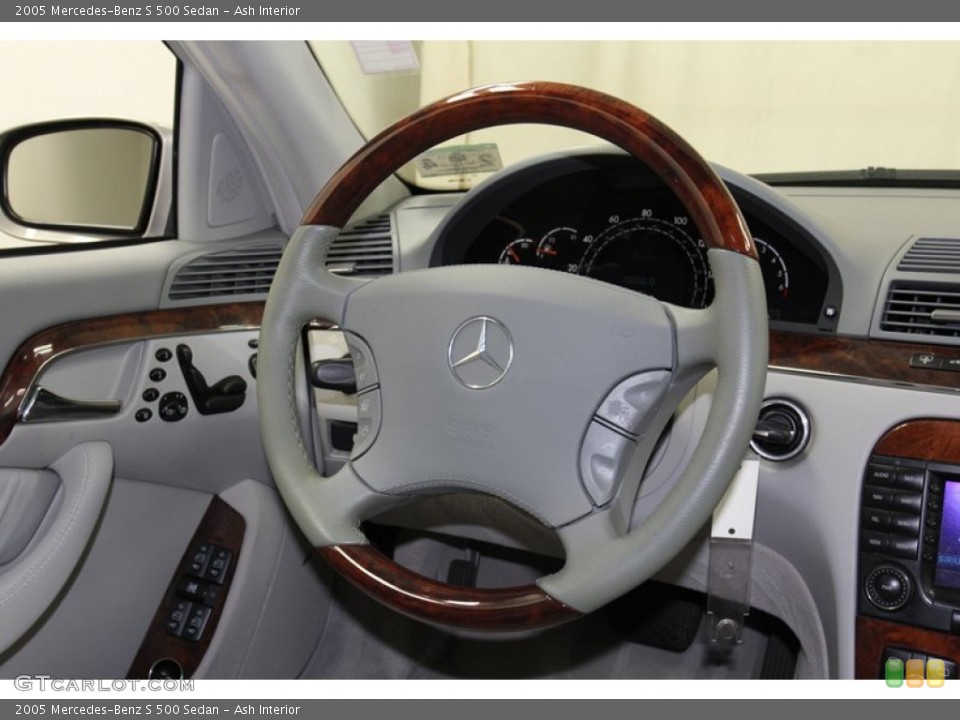 Ash Interior Steering Wheel for the 2005 Mercedes-Benz S 500 Sedan #78067106