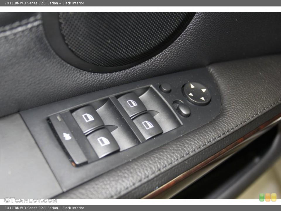 Black Interior Controls for the 2011 BMW 3 Series 328i Sedan #78067434
