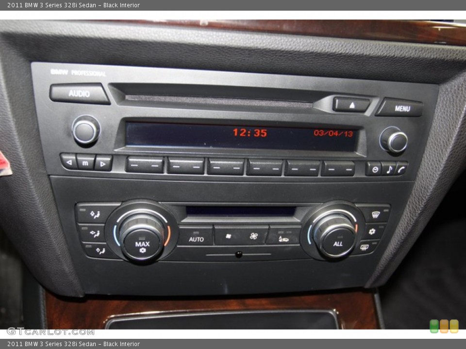 Black Interior Controls for the 2011 BMW 3 Series 328i Sedan #78067464