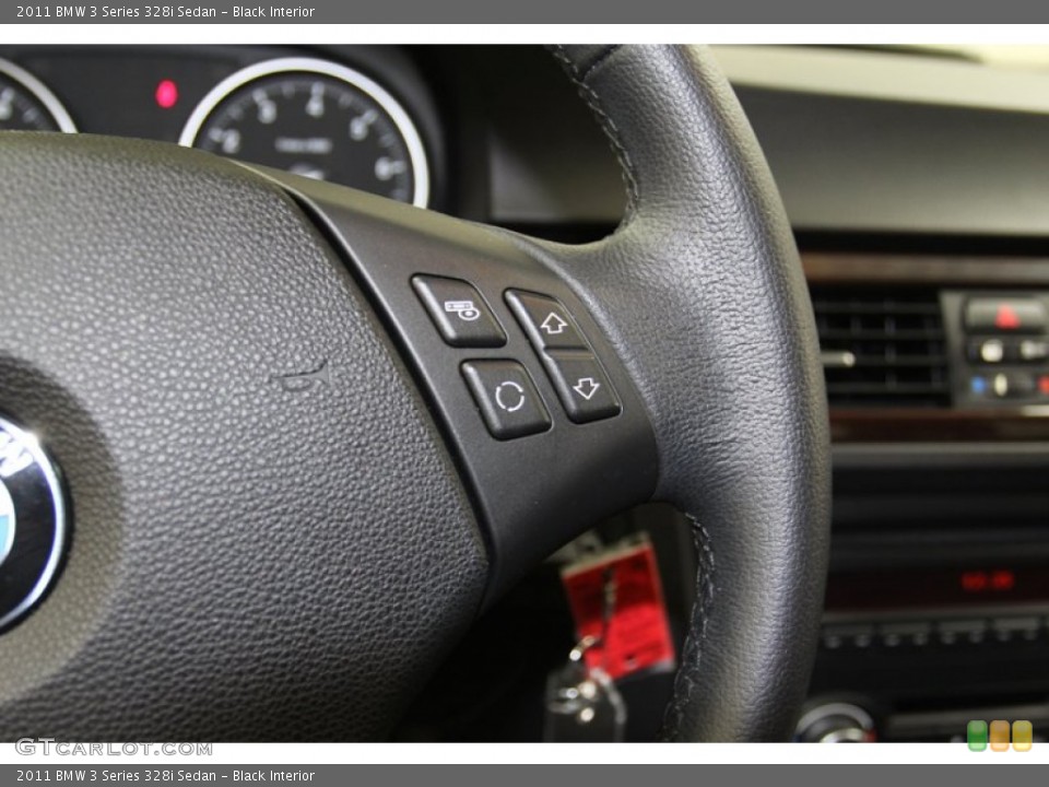 Black Interior Controls for the 2011 BMW 3 Series 328i Sedan #78067506