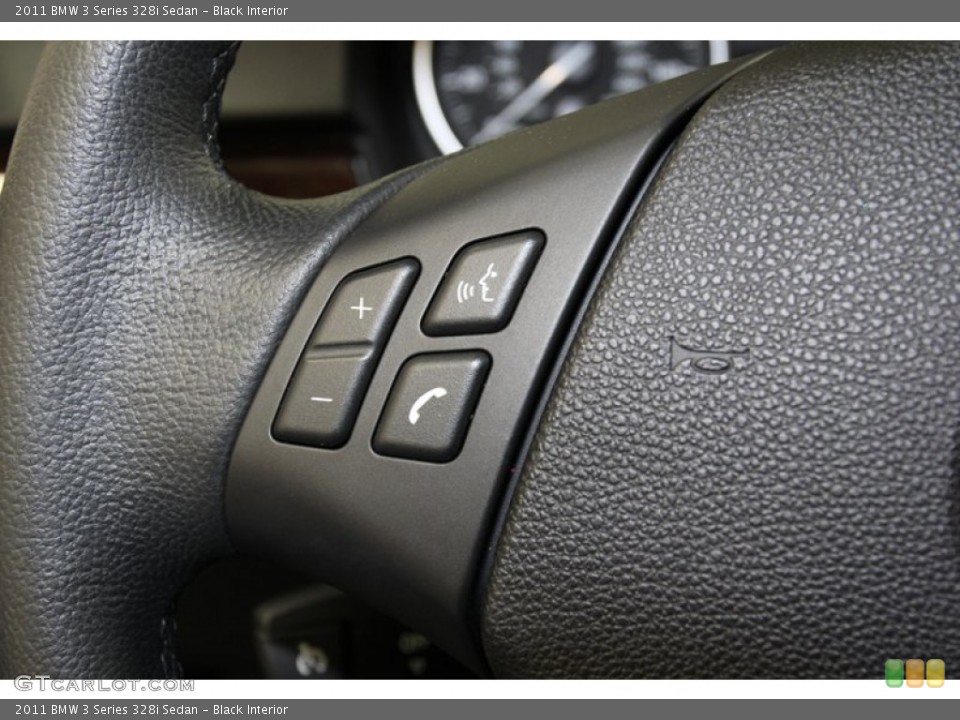 Black Interior Controls for the 2011 BMW 3 Series 328i Sedan #78067515