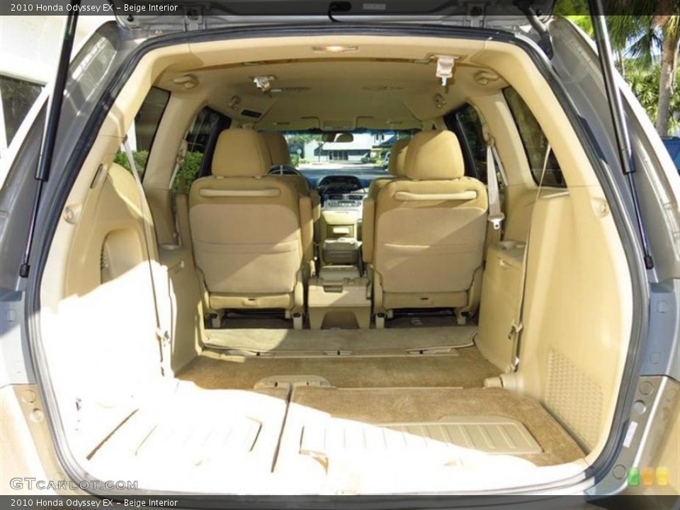 Beige Interior Trunk for the 2010 Honda Odyssey EX #78068423