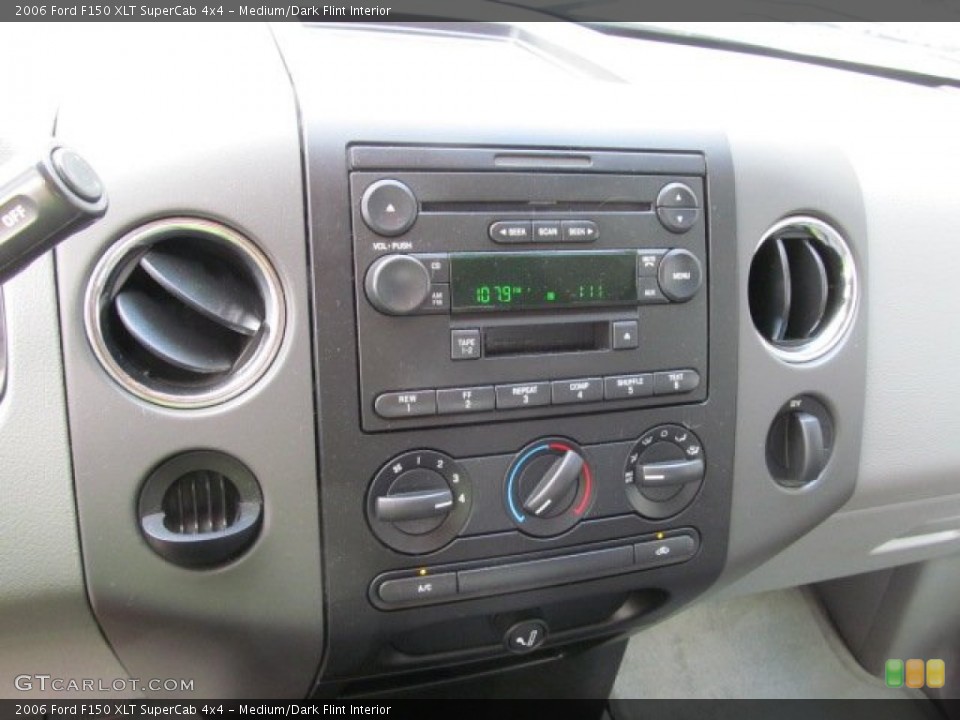 Medium/Dark Flint Interior Controls for the 2006 Ford F150 XLT SuperCab 4x4 #78069924