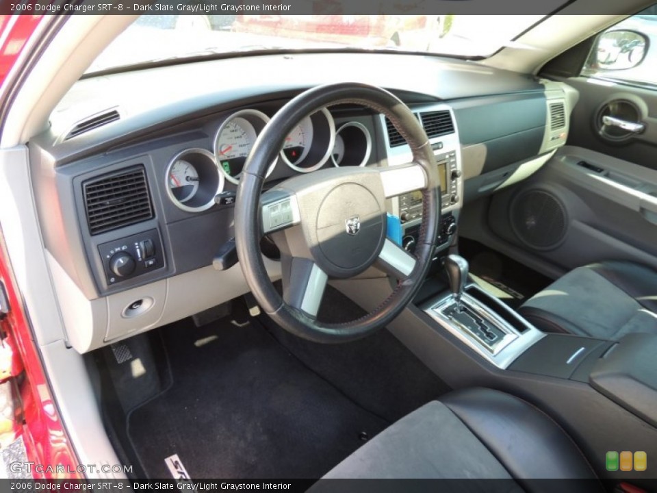 Dark Slate Gray/Light Graystone Interior Prime Interior for the 2006 Dodge Charger SRT-8 #78070542