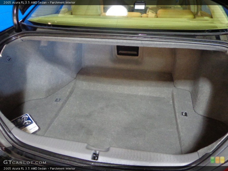 Parchment Interior Trunk for the 2005 Acura RL 3.5 AWD Sedan #78072252