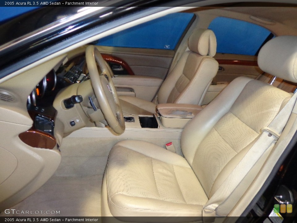 Parchment Interior Front Seat for the 2005 Acura RL 3.5 AWD Sedan #78072303