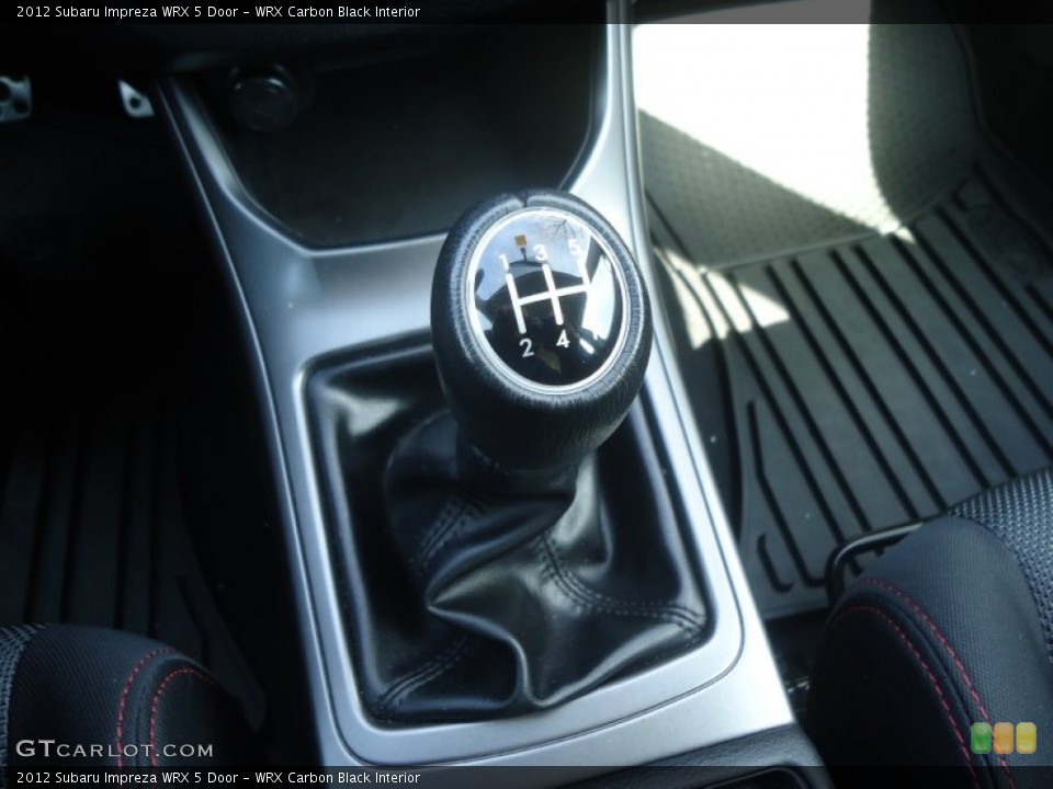 WRX Carbon Black Interior Transmission for the 2012 Subaru Impreza WRX 5 Door #78072657