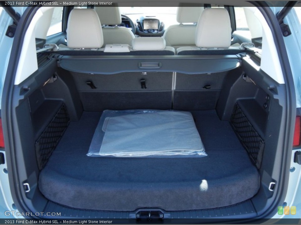Medium Light Stone Interior Trunk for the 2013 Ford C-Max Hybrid SEL #78073731