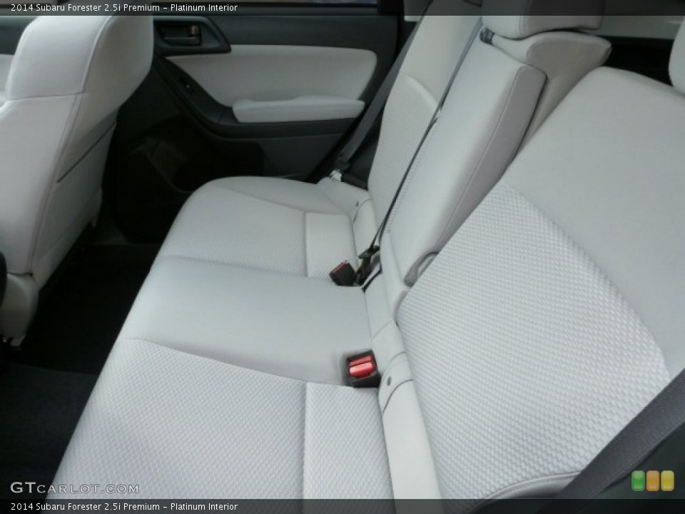 Platinum Interior Rear Seat for the 2014 Subaru Forester 2.5i Premium #78077068