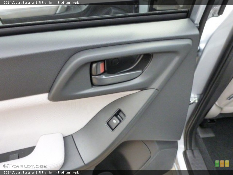 Platinum Interior Door Panel for the 2014 Subaru Forester 2.5i Premium #78077112
