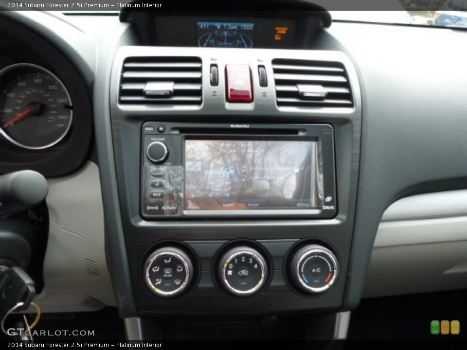 Platinum Interior Controls for the 2014 Subaru Forester 2.5i Premium #78077240