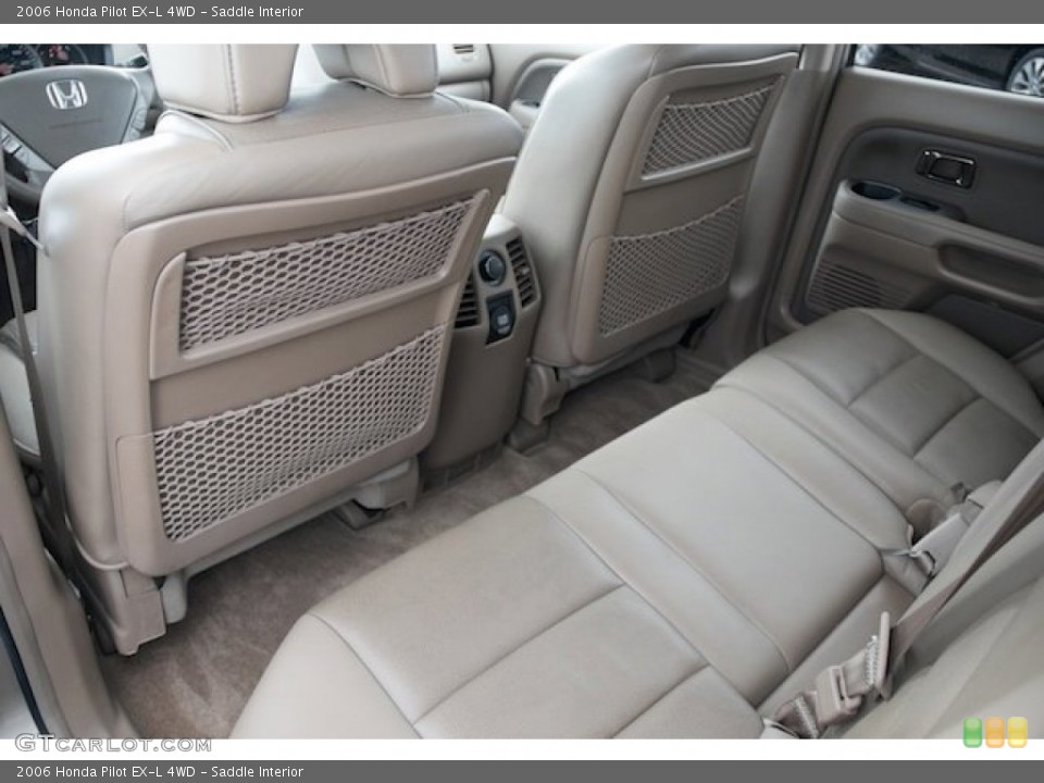 Saddle Interior Rear Seat for the 2006 Honda Pilot EX-L 4WD #78078371