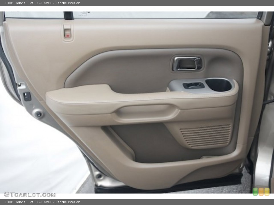 Saddle Interior Door Panel for the 2006 Honda Pilot EX-L 4WD #78078635