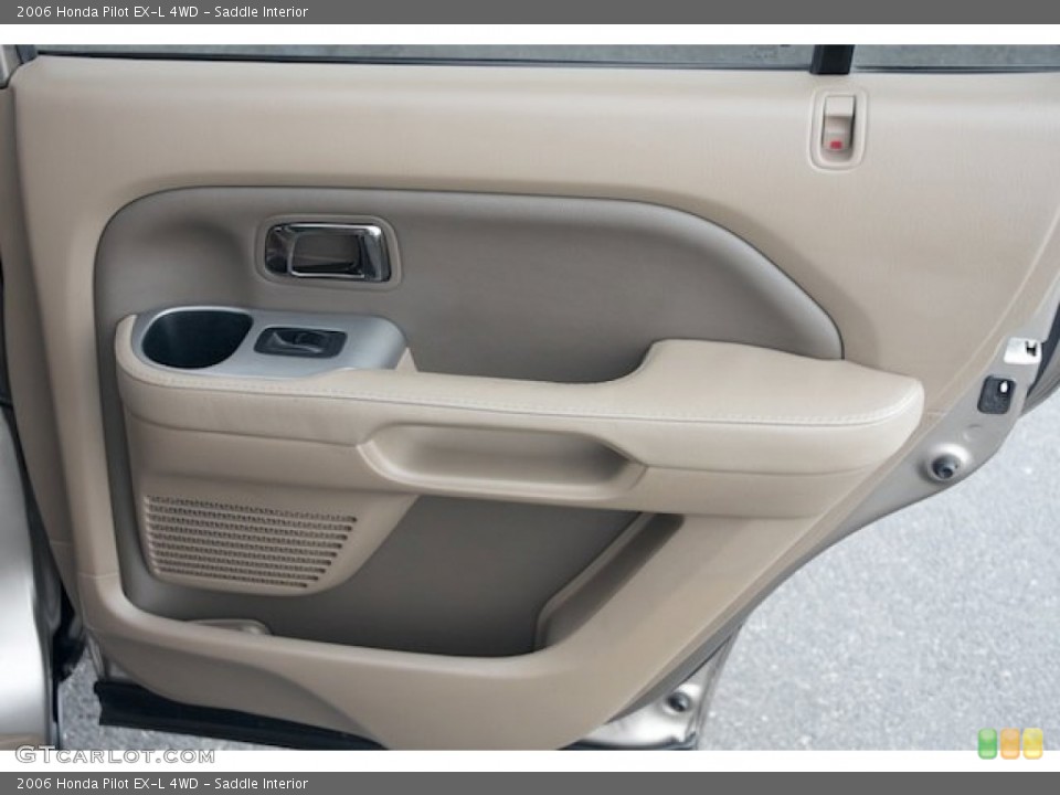 Saddle Interior Door Panel for the 2006 Honda Pilot EX-L 4WD #78078650
