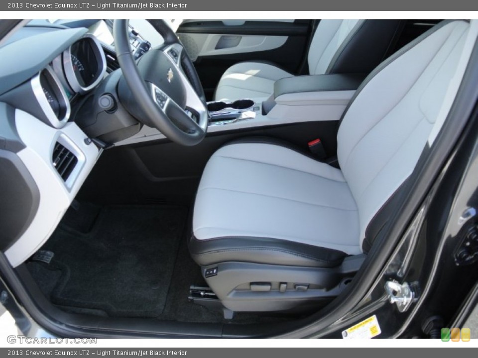 Light Titanium/Jet Black Interior Photo for the 2013 Chevrolet Equinox LTZ #78078934