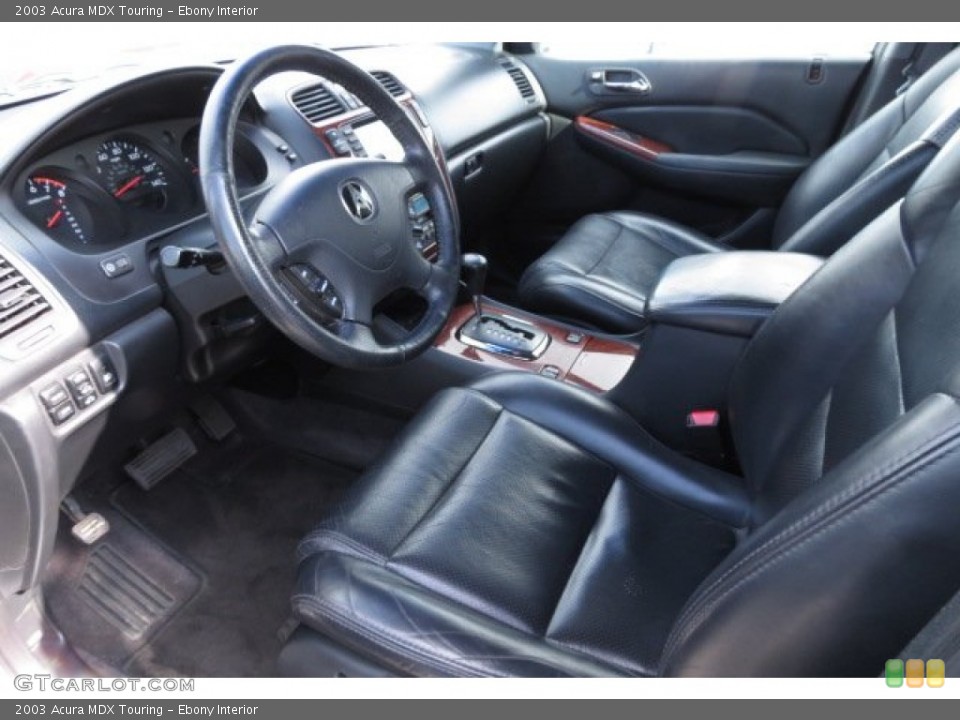 Ebony Interior Prime Interior for the 2003 Acura MDX Touring #78079772