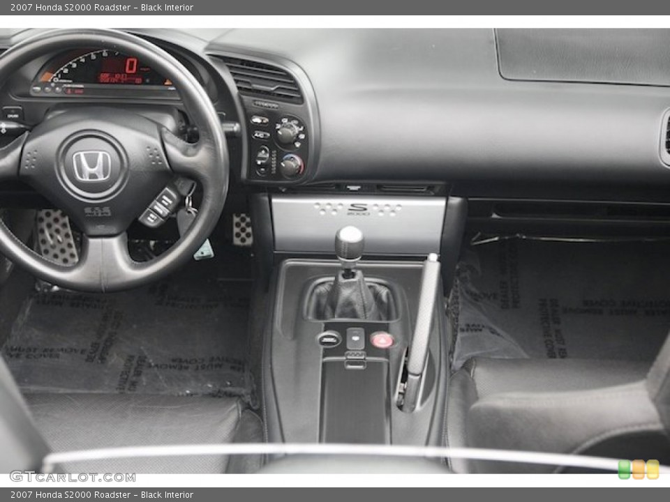 Black Interior Dashboard for the 2007 Honda S2000 Roadster #78081359