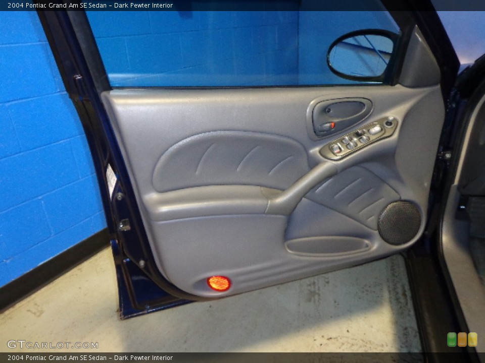Dark Pewter Interior Door Panel for the 2004 Pontiac Grand Am SE Sedan #78081446