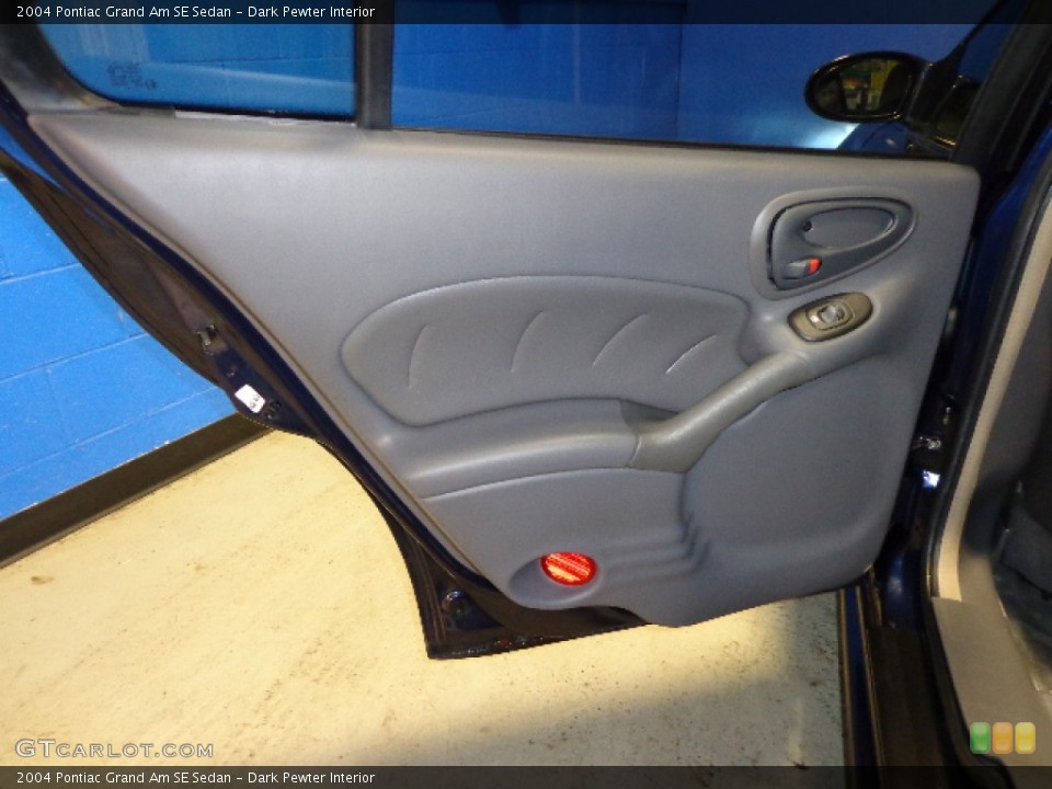 Dark Pewter Interior Door Panel for the 2004 Pontiac Grand Am SE Sedan #78081473