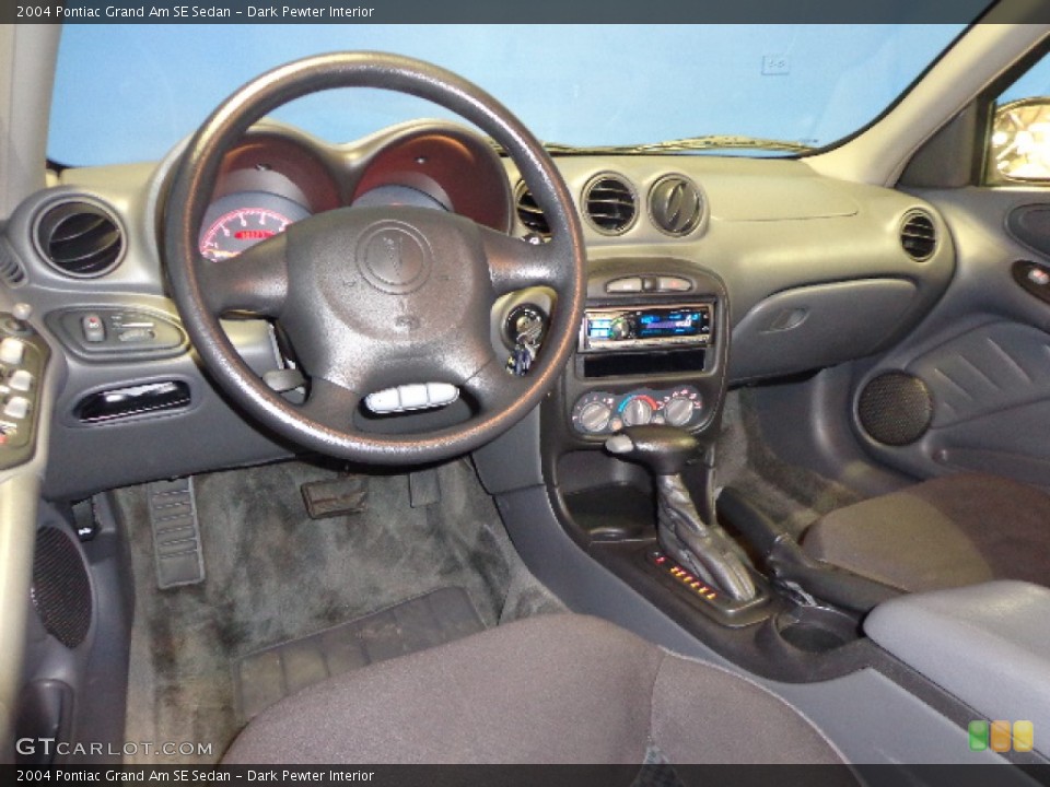 Dark Pewter Interior Prime Interior for the 2004 Pontiac Grand Am SE Sedan #78081492