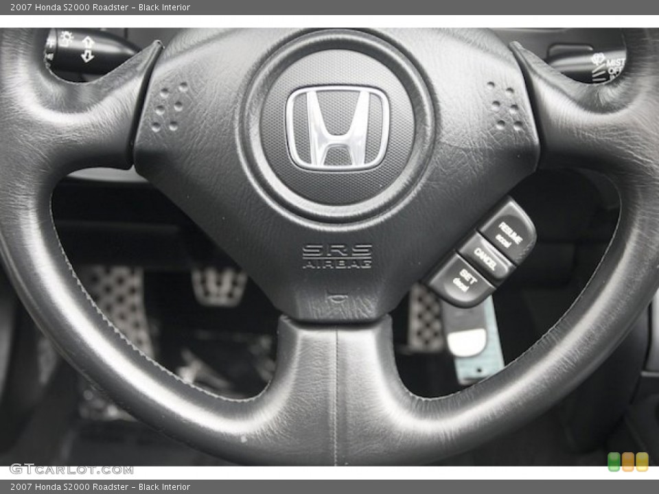 Black Interior Controls for the 2007 Honda S2000 Roadster #78081540