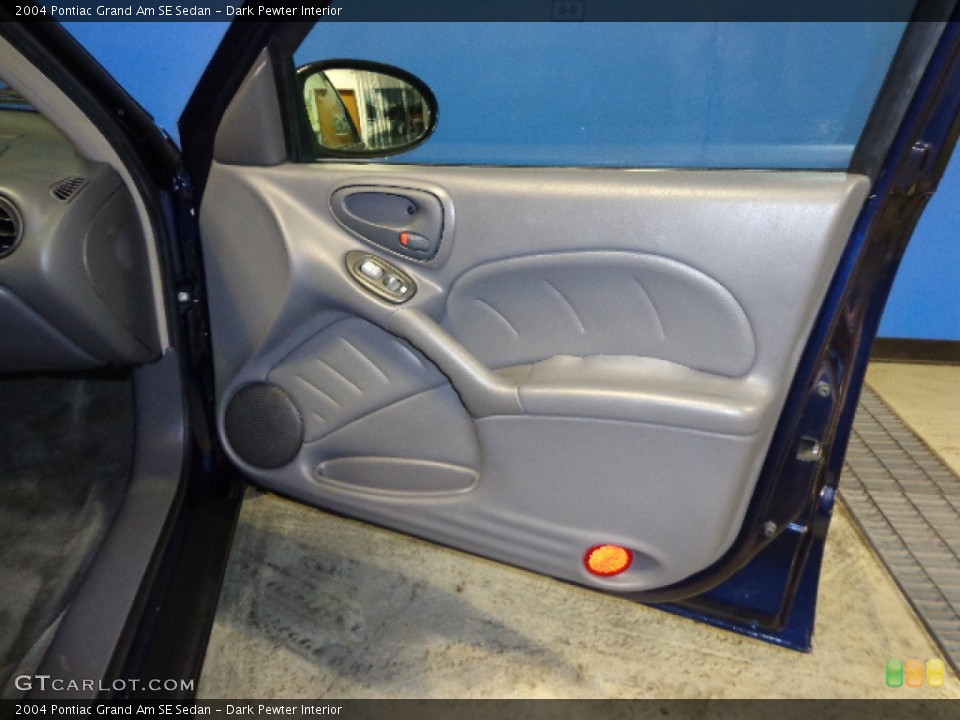 Dark Pewter Interior Door Panel for the 2004 Pontiac Grand Am SE Sedan #78081551