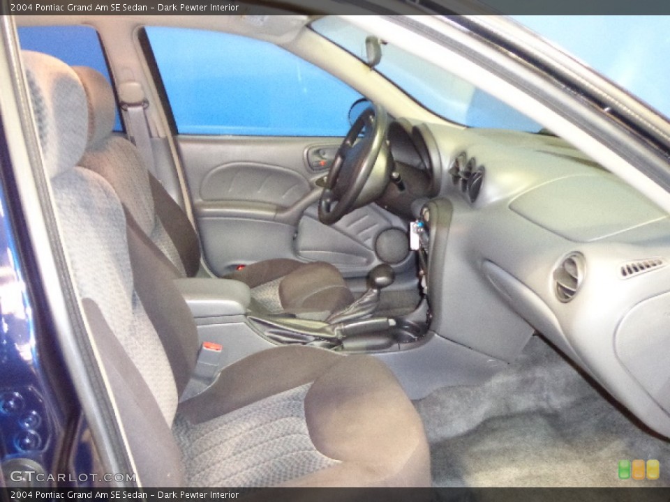 Dark Pewter Interior Front Seat for the 2004 Pontiac Grand Am SE Sedan #78081598