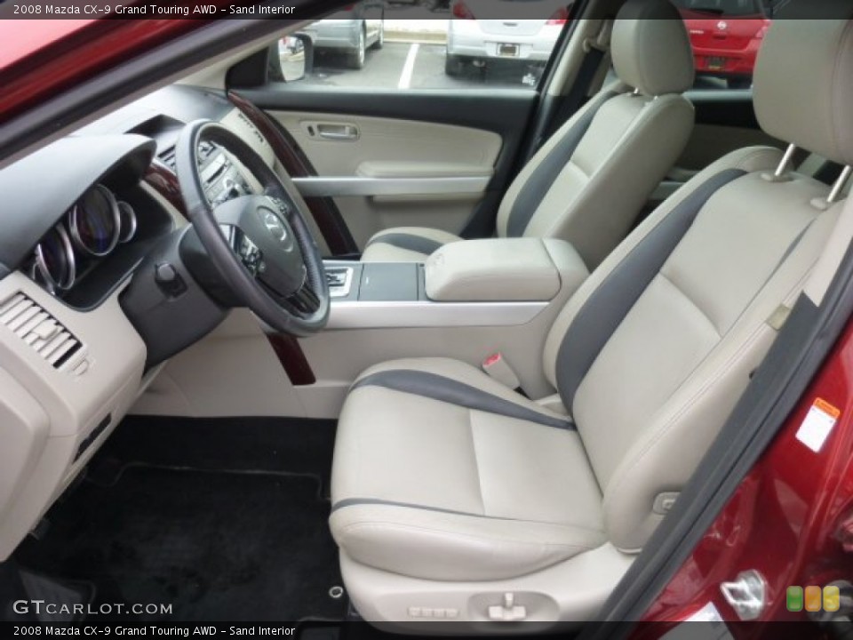Sand Interior Photo for the 2008 Mazda CX-9 Grand Touring AWD #78081710