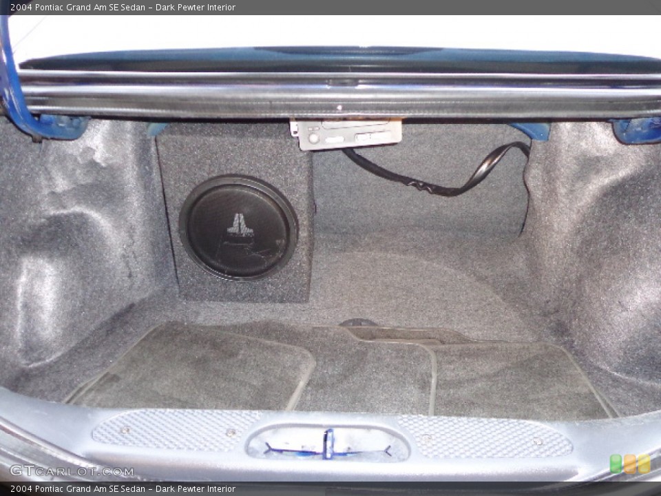 Dark Pewter Interior Trunk for the 2004 Pontiac Grand Am SE Sedan #78081761