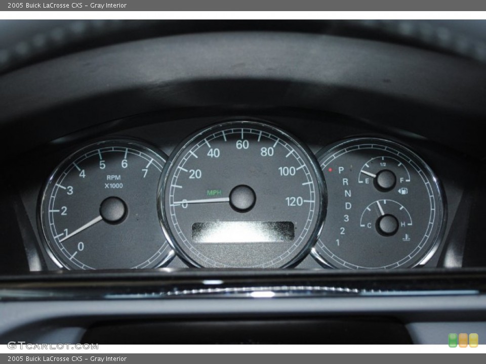 Gray Interior Gauges for the 2005 Buick LaCrosse CXS #78081836