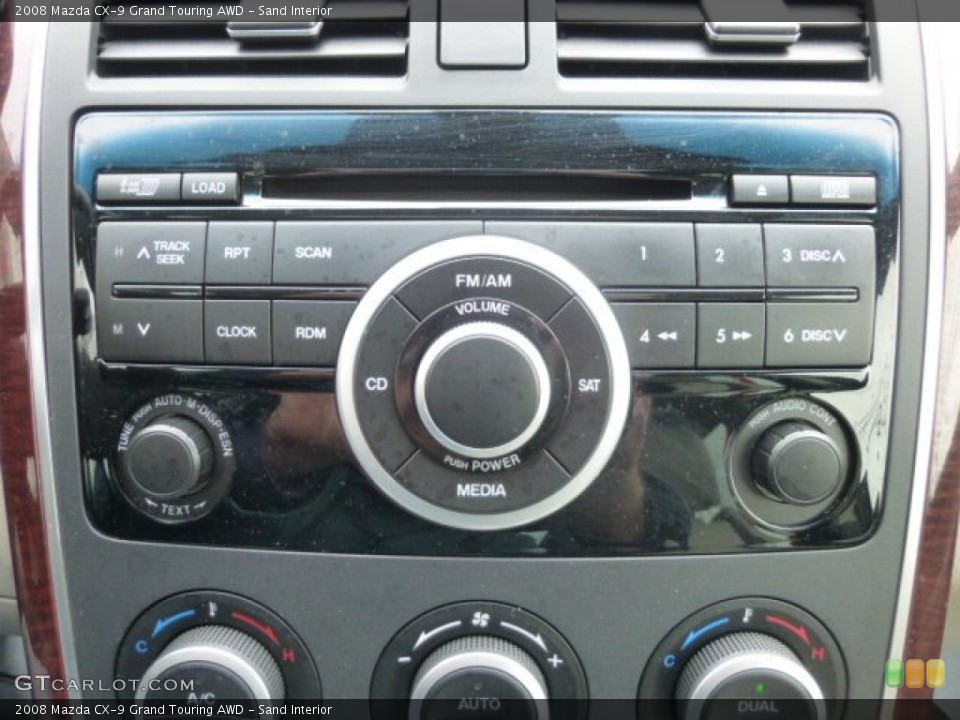 Sand Interior Controls for the 2008 Mazda CX-9 Grand Touring AWD #78081980
