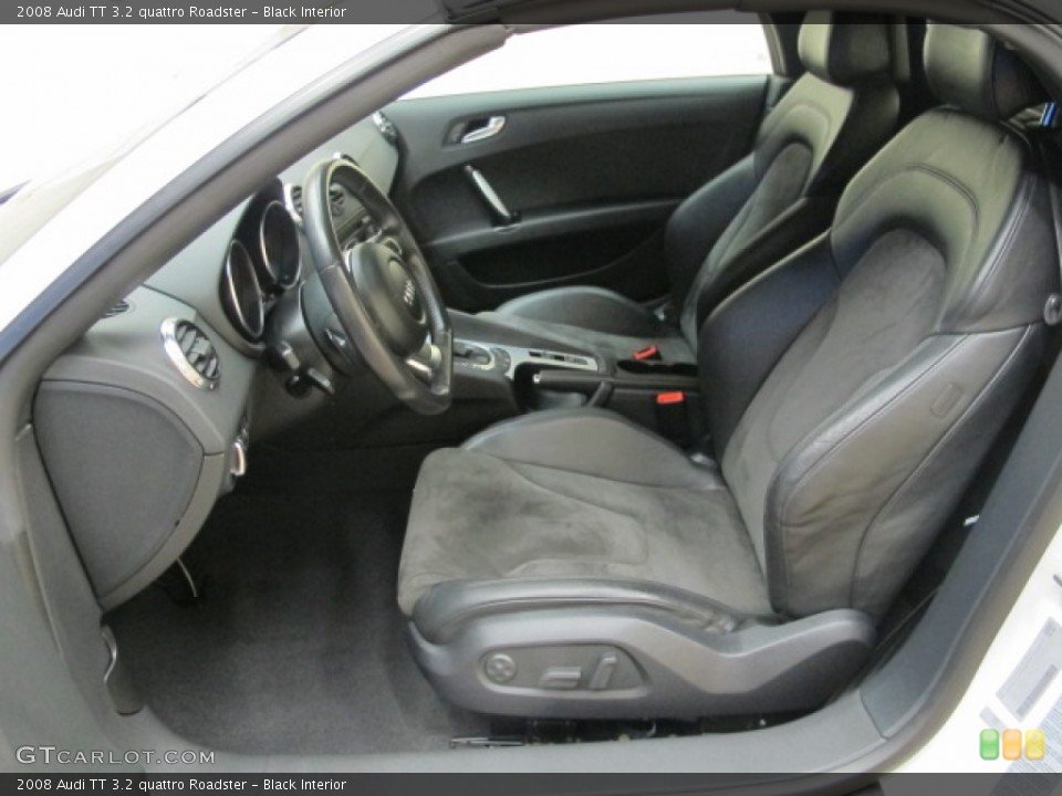 Black Interior Photo for the 2008 Audi TT 3.2 quattro Roadster #78082167