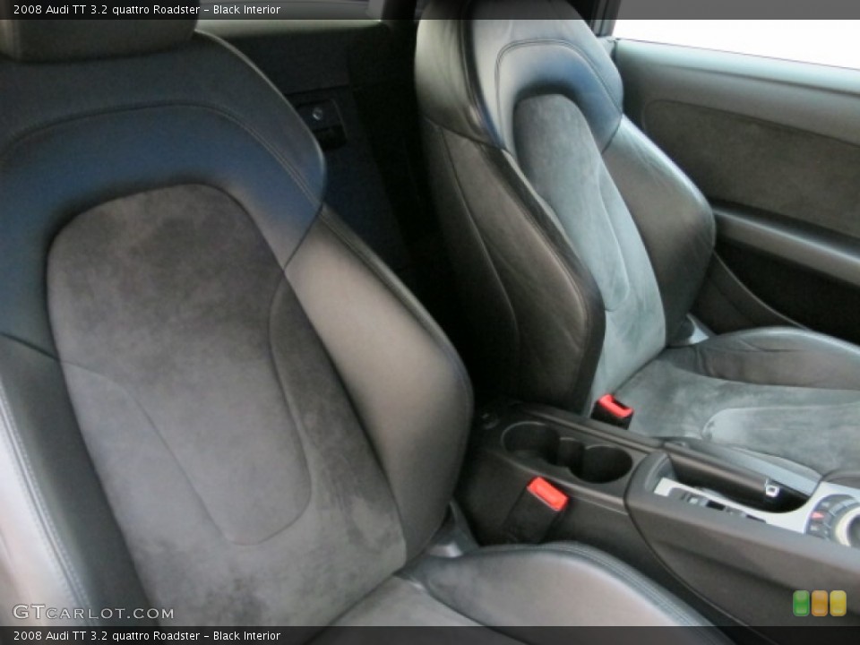 Black Interior Front Seat for the 2008 Audi TT 3.2 quattro Roadster #78082257