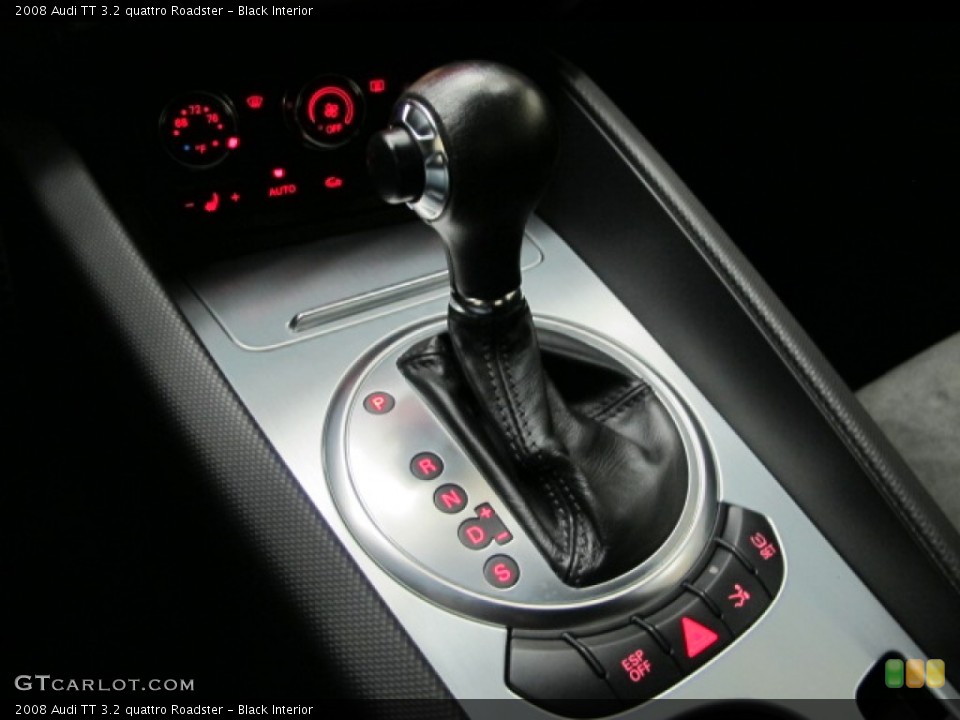 Black Interior Transmission for the 2008 Audi TT 3.2 quattro Roadster #78082394