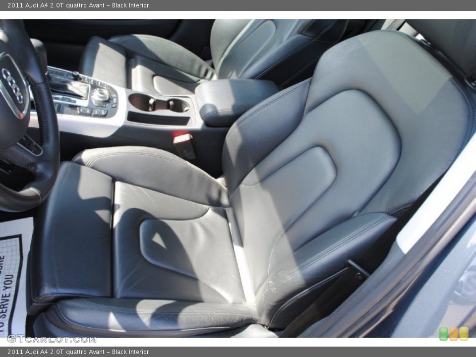 Black Interior Front Seat for the 2011 Audi A4 2.0T quattro Avant #78083973