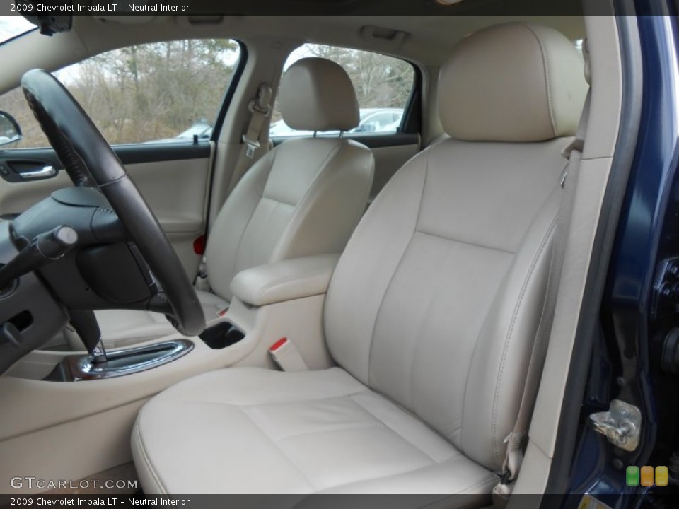Neutral Interior Front Seat for the 2009 Chevrolet Impala LT #78084098