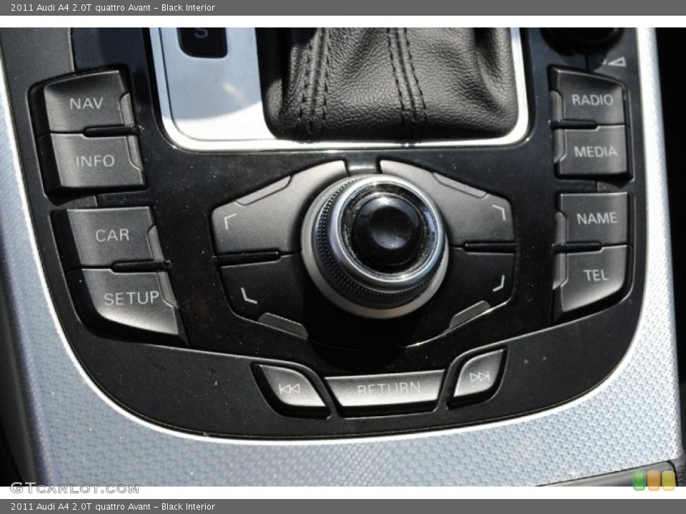 Black Interior Controls for the 2011 Audi A4 2.0T quattro Avant #78084173