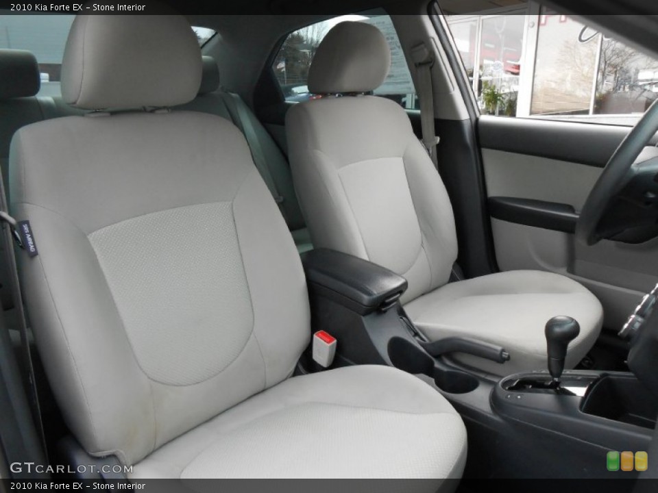 Stone Interior Front Seat for the 2010 Kia Forte EX #78084899