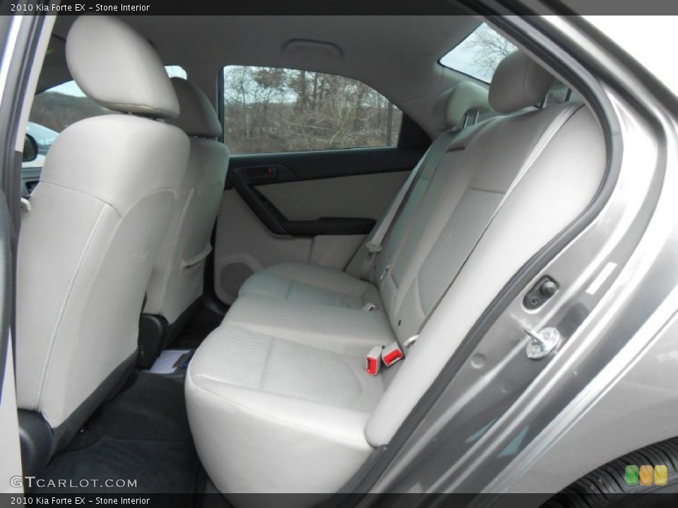 Stone Interior Rear Seat for the 2010 Kia Forte EX #78084965
