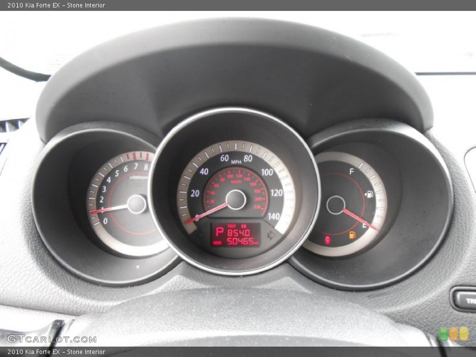 Stone Interior Gauges for the 2010 Kia Forte EX #78085361