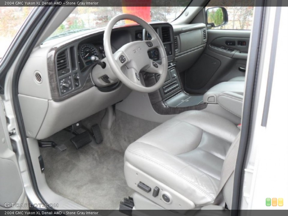 Stone Gray Interior Prime Interior for the 2004 GMC Yukon XL Denali AWD #78089937
