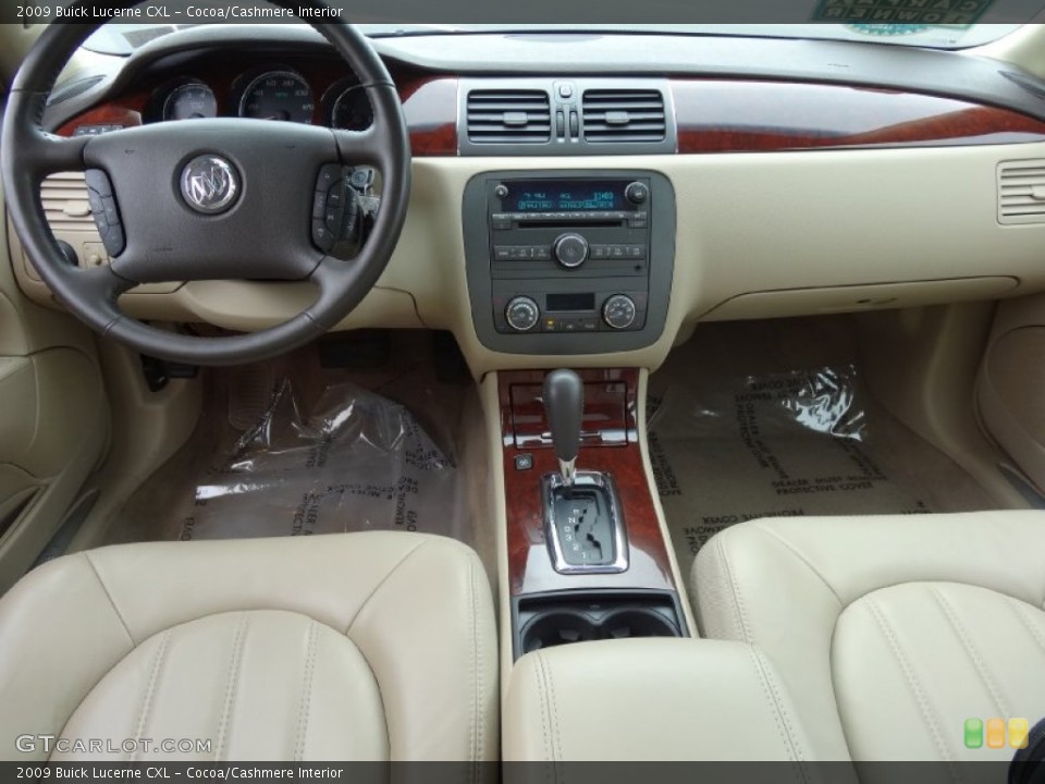 Cocoa/Cashmere Interior Dashboard for the 2009 Buick Lucerne CXL #78090708