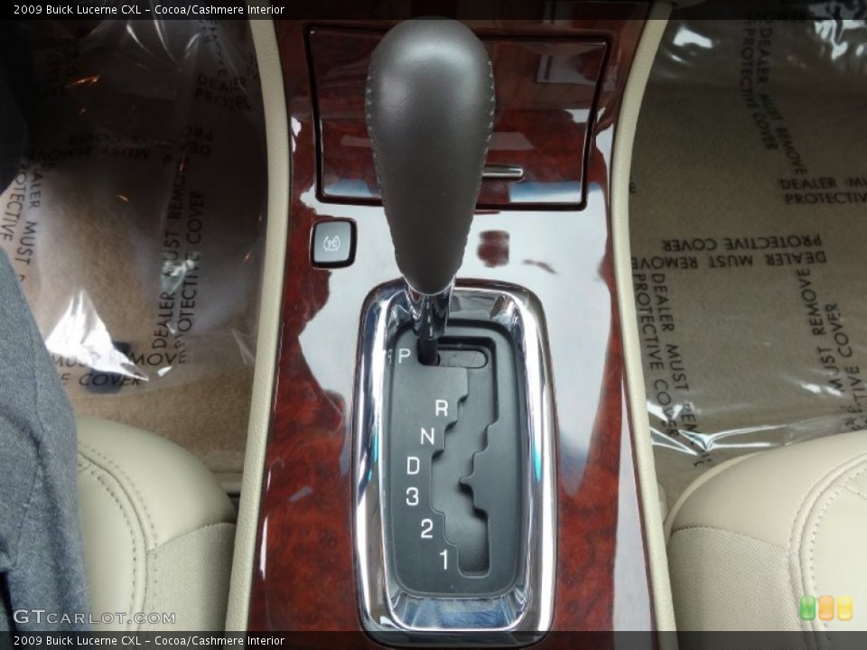 Cocoa/Cashmere Interior Transmission for the 2009 Buick Lucerne CXL #78090815