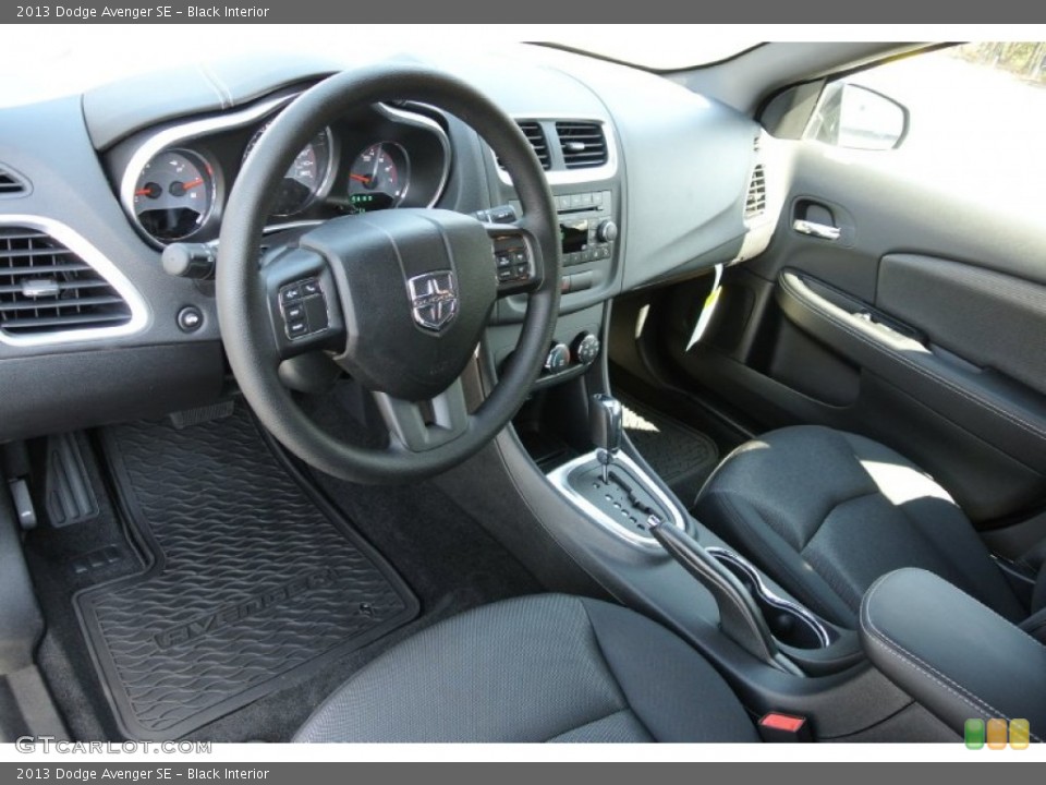 Black Interior Prime Interior for the 2013 Dodge Avenger SE #78090995
