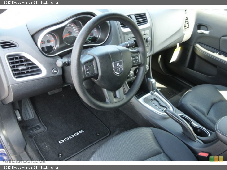 Black Interior Prime Interior for the 2013 Dodge Avenger SE #78091517