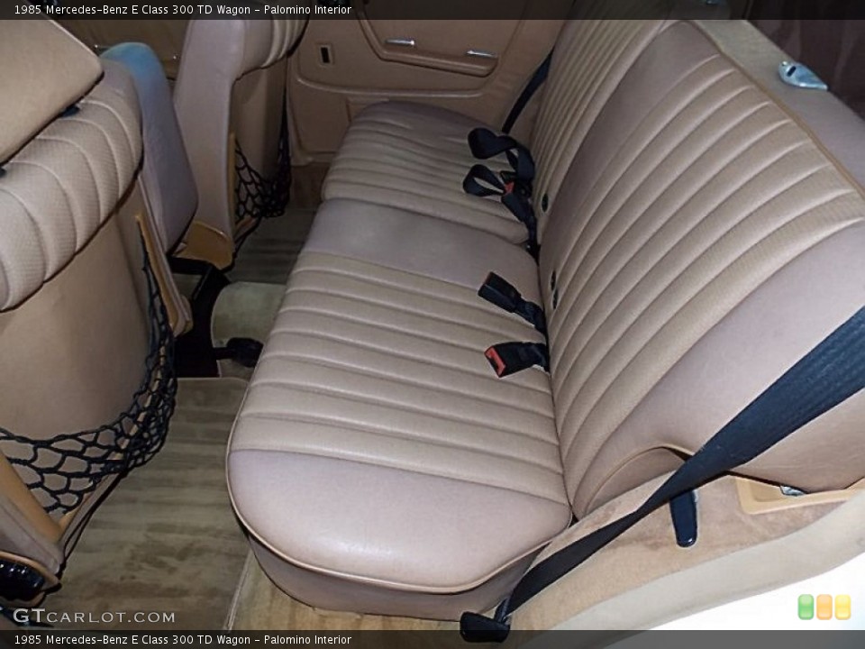 Palomino Interior Rear Seat for the 1985 Mercedes-Benz E Class 300 TD Wagon #78094488