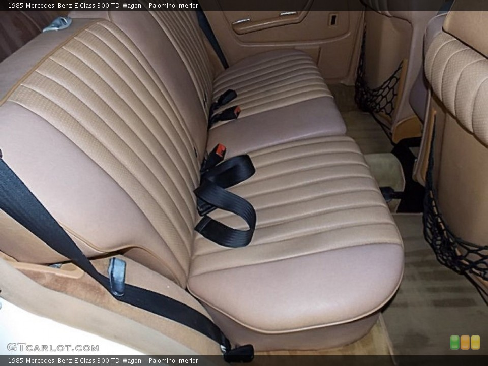 Palomino Interior Rear Seat for the 1985 Mercedes-Benz E Class 300 TD Wagon #78094565