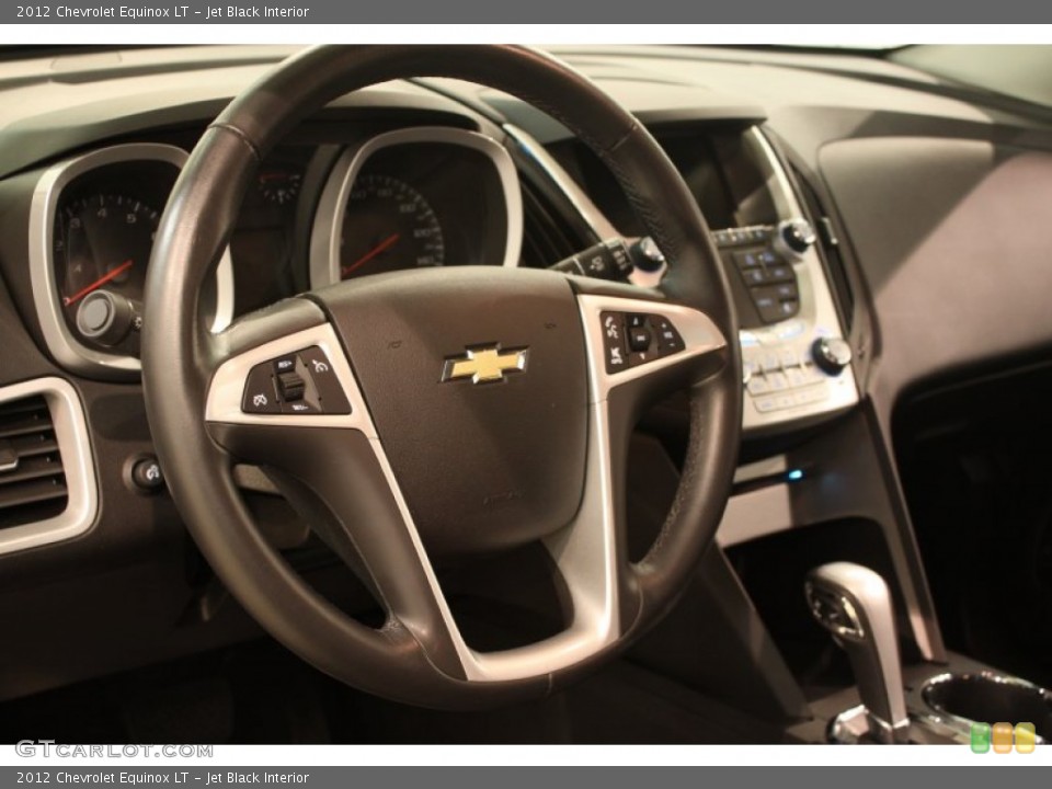 Jet Black Interior Steering Wheel for the 2012 Chevrolet Equinox LT #78094752