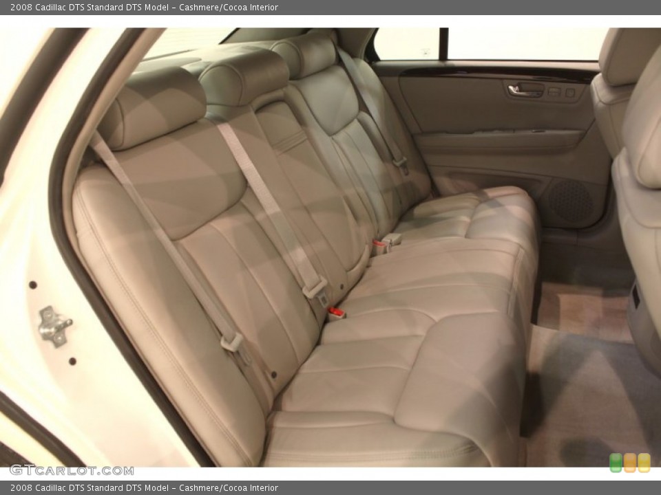 Cashmere/Cocoa Interior Rear Seat for the 2008 Cadillac DTS  #78095621